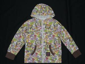♪ PARO CLUB with colorful character print hooded long sleeves ☆ 130 cm ☆