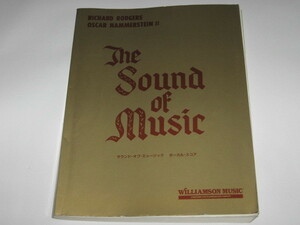 Vocal Score Sound of Music/separate volume with Japanese translation/Difficult