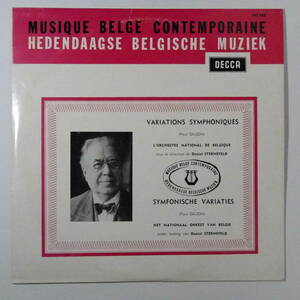 LP DECCA 10 -inch Gilson / Symphony variation Sternefelt Conducted Belgium National Orchestra