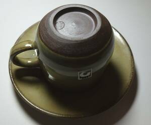 Elegant Gotoku Luxury Cup+Saucer Koyo Yaki Coffee / Tea Long Favorite