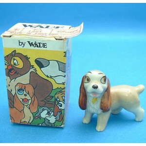 Disney Lady Wanwan Monogatari WADE Figure Wade (Wade) UK 1960-1970s Pottery