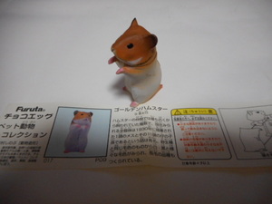 Choco Egg Pet Animal ☆ 1st ☆ Golden Hamster (Chapel) ☆ 17