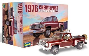*** American Level 1/24 Chevy Sport Step Side Pickup Truck 4X4 CHEVY SPORT STEPSIDE PICKUP REVELL 85-4486