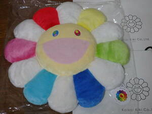 Prompt decision ♪ New ♪ Takashi Murakami flower Kaikaikikikikikikikiki Multicolor Cushion 60cm ♪ Rainbow Yuzu TONARI NO Zingaro Billy Irish