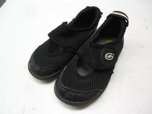 Free shipping ◎ ■ Hawkins Sports / Hawkins Sports ■ 17.0 cm ■ Velcro Sandals Mesh Shoes ■ BLACK / Black / Black ■ # 20611MK395_16
