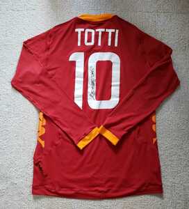 11/12 Roman Totty Serie A Use Use Autographed Uniform with autograph