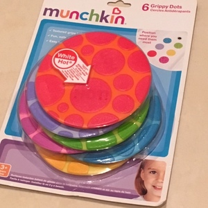 [New / unused] MUNCHKIN Manchikin sticky pad with appropriate temperature display 6 pieces set