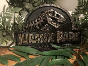 Jurassic Park Limited Rare Difficult Figure Doll Signboard Signboard