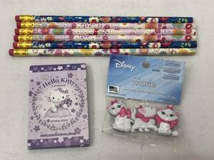 [A-1] Pencil notepad kitty and other unused