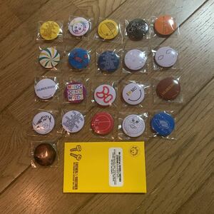 Mr.Children 21st Anniversary of 21 kinds of can badge sets