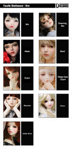 Free Shipping [Dollmore] Dollmore Eve Doll Head