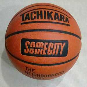 Used item Sold out "ballaholic TACHIKARA SOMECITY 2015-2016 Official Ball" Basketball No. 7 Made of artificial leather Boraholic Sam City Tachikara