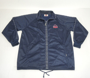 Kappa / Back embroidery jersey jacket-SIZEM- / pipe PXTW