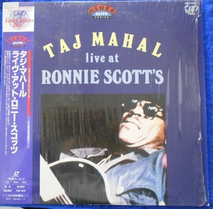 ◇ Used LD (laser disc) [Obi, shrink] Taj Mahal (Taj Mahal): Live at Ronnie Scott [VPLR-70231]