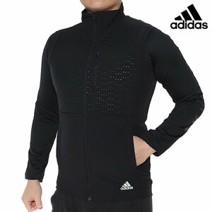 New Adidas Adidas Running Wear RUNR Winter Best S Size Jacket Black Sports Wear Logo Jim Running