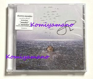 Shawn Mendes official website Sales CD Wonder Latest Album Sean Mendes Wonder New Signed CD Autograph