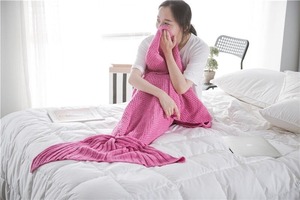 Cute when relaxing ◎ Mermaid blanket blanket blanket mermaid blanket cute gift shine relaxing photo