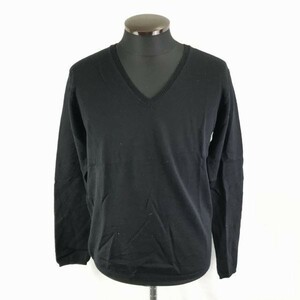 Michelle Crown Hom wool sweater size 46 black tube No. 6-83