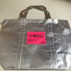 WEGO lucky bag bag only Silver Tote Bag Shopper
