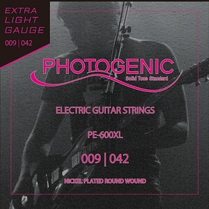 Photogenic PE-600XL 009-042 EXTRA LIGHT Photogenic Electric Guitar String