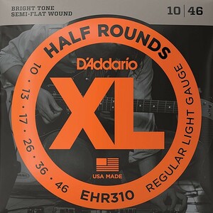 D'Addario EHR310 Half Rounds 010-046
