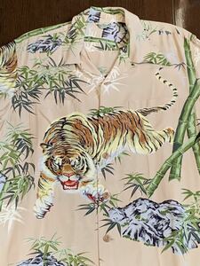 Real McCoys REAL McCOYS Aloha Shirt Japanese Pattern Tiger