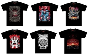 New unopened BABYMETAL WORLD TOUR 2016 TOUR FINAL AT TOKYO DOME Goods T -shirt All 6 types set size: XL Size: XL The One Limited BABYMETAL