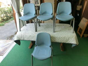 ★ Deadstock ★ KOKUYO Meeting Chair Stacking Chair Chair Elbow