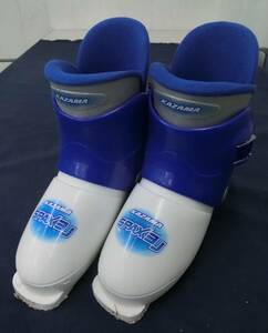 Used KAZAMA Junior Ski Boots 21㎝ ~ 22㎝ [31-54] ◆ Free shipping (excluding Hokkaido, Okinawa and remote islands) ◆ a