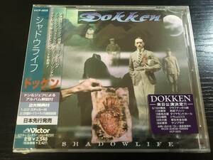 [Unopened / Genuine] DOKKEN SHADOWLIFE Dokken Shadow Life Domestic Edition CD Sticker George Lynch