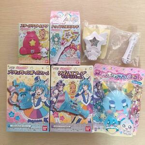 Start Urupuri Cure Pretty Cure Mate Rainbow Pafum Rhythm Scope Star Rocket Twinkle Sticky toy