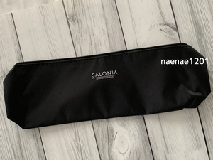 Salonia (Salonia) Aluminum Case Hair Iron Case Black Black Unused