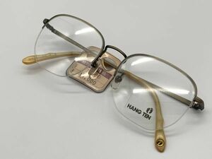 [Glasses frame] Deadstock product "HANG TEN" Half rim 51 □ 18-140 ＠ 14,000 yen Formative form is possible k01023A17