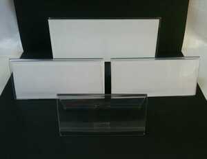 Acrylic Case Display Case Foundation Laddly and Medium 4 pieces