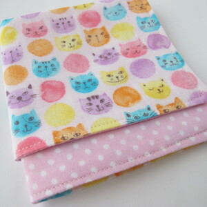 22 × 22 ■ Handmade ■ Quartet handkerchief cat ⑥ Admission / admission / childbirth
