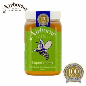 2 SET SET Airborne Multiflor Manuka Honey 500g New Zealand Honey Honey, Airborne Classic Liquid Honey 500g
