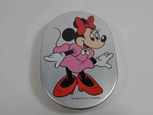 Walt Dizney Minnie Mouse Bent Box Box Girls Girls Included Showa Retro Antique Aluminum (21_620_9)