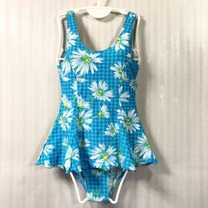 One -piece swimsuit high leg? SS swimwear Hirahira skirt 21-0728-12