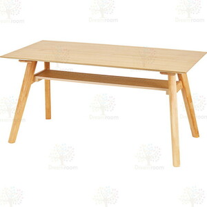 Dining Table [Natural] Natural Wood Cosmetic Plywood (Ash) Natural Wood (Rubberwood) Urethane paint