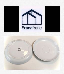 《Unused》 Francfranc ◎ Francfranc 《Plate/Plate》 16cm [Pair 2 disc set]