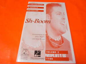 Imported score (a cappella) SH-BOOM Schuboon TTBB