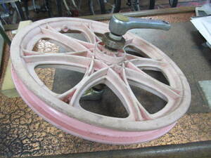 (^ -^) 〒1,111 yen -unicycle wheels 16 inch rust wounds (0728)