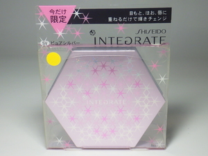 ★ Free shipping ★ Shiseido Integrate Sparkle Change Palette (Eye Color / Face Color Teak) [Pure Silver] New