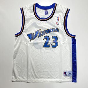 [L 44] 90s Champion MICHELE JORDAN WIZARD 90s Champion Michael Jordan 23 Wizards Uniform NBA G1122
