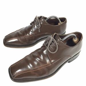 [Legal] Real REGAL Shoes 25cm Tea Swar toe Business Shoes Outside Men's Men Men's Men's Men's Made in Japan 25 EE