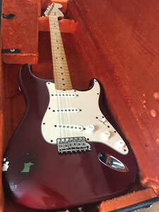 Fender Custom Shop Time Machine Series 1966 Stratocaster Candy Apple Red Relic 2005 152/6602 Fender Stratric Red Red