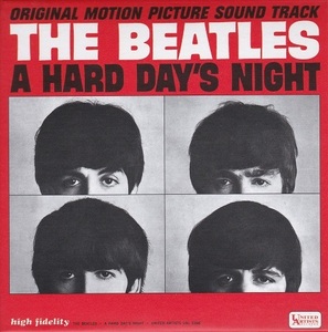 ■ Paper jacket ★ Beatles/A Hard Days Night ★ THE BEATLES ★ Imported board ■