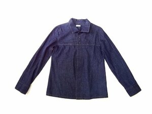 INE In -E -FLANDRE Frandol Denim Shirt Blouse Jacket