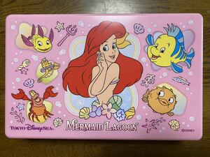 ★ Rare ★ Disney mermaid foldable lunch box drink holder ①