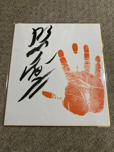 Sumo Teruino Fuji Niutral Signed Paper Collection Yokozuna